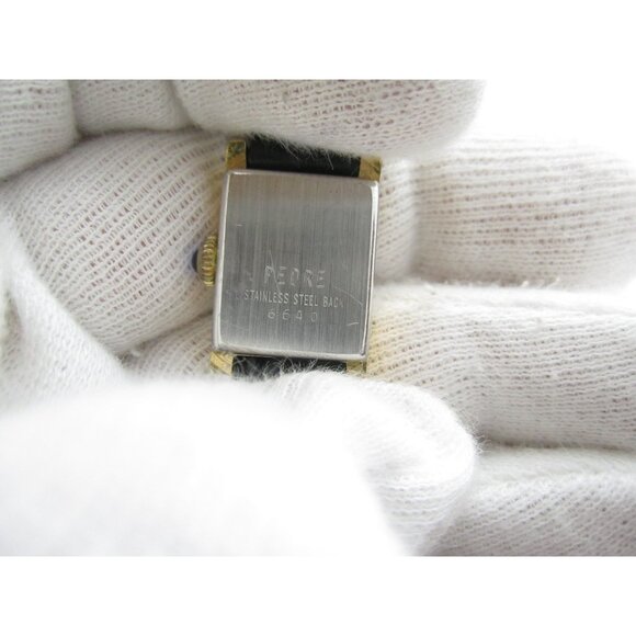 Women Pedre Hand Wind Analog 14mm Tank Roman Numerals Watch (H877) - Picture 3 of 9